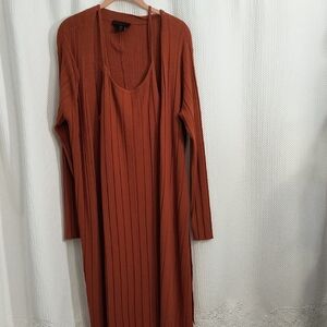 House of Harlow 1960 Rust Maxi Dress